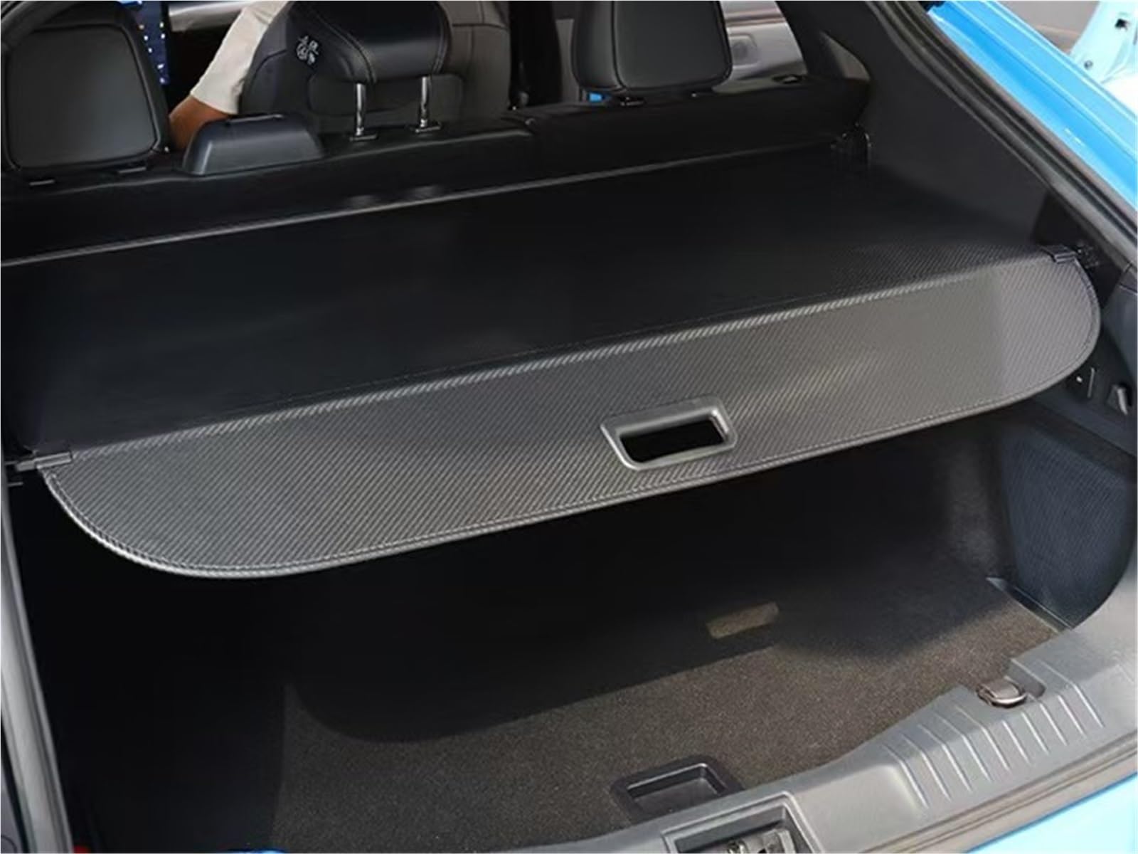Für Ford Für Mustang Für Mach-E 2021 2022 2023 Partition Bord Sicherheit Privatsphäre Schild Schatten Vorhänge Hinten Trunk Cargo Abdeckung Gepäckraumabdeckung