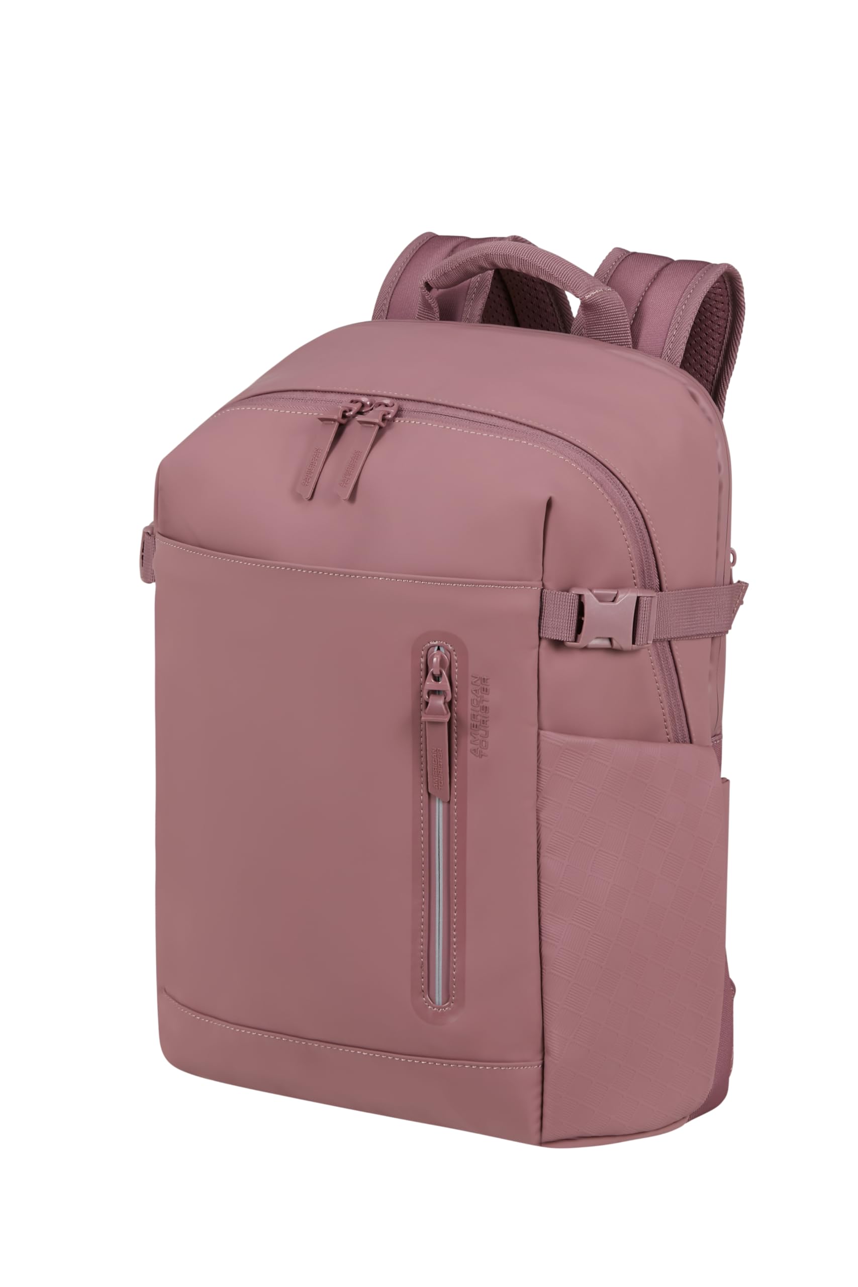 American Tourister Urban Tide - Laptop Backpack 15.6", Water-Repellent Business & School Backpack, for Office, School & University - Pink (Galactic Mauve)