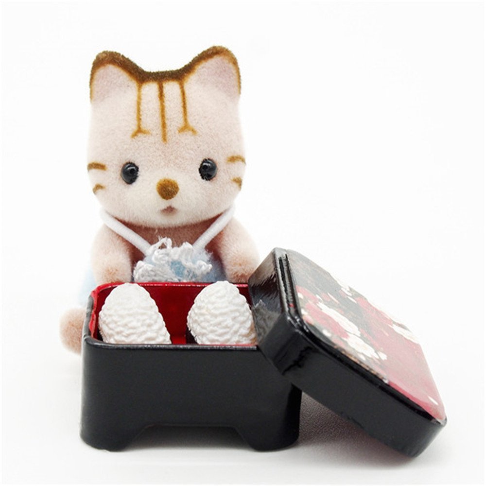 Miniatur Japanische Bento-Box 3-stöckig – 1/12 Maßstab Für Puppenhäuser, Aus Metall, Perfekt Als Küchen-Deko