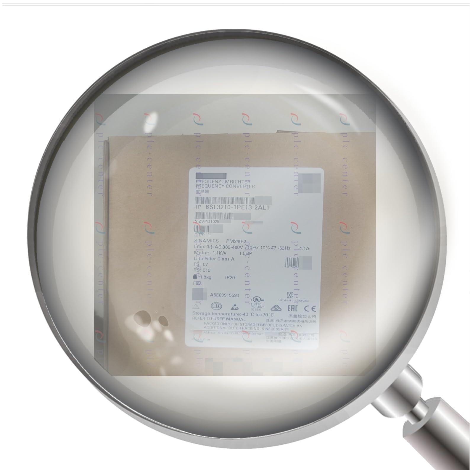 1PC 6SL3210-1PE13-2AL1 6SL3 210-1PE13-2AL1 New in Box