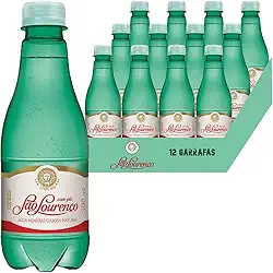 Água Mineral C/ Gás Pet SÃO LOURENÇO 300ml (12 unidades)
