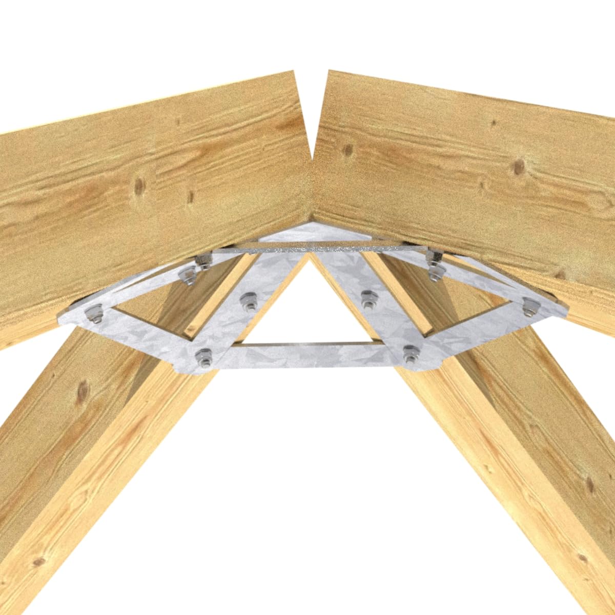 Connettore per tetto per gazebo (6 angoli)