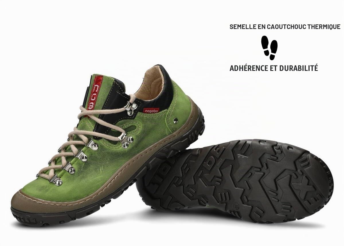 nagaba - Chaussures de randonnée Féminin de Trekking - Outdoor véritable, à Lacets