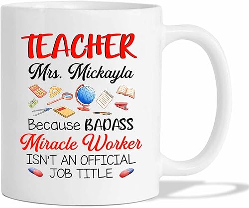 Miniatura 8 de Teachers Plant Seeds That Grow Forever - Taza de té de cerámica blanca de 11 onzas, 15 onzas, taza de café personalizada de agradecimiento al