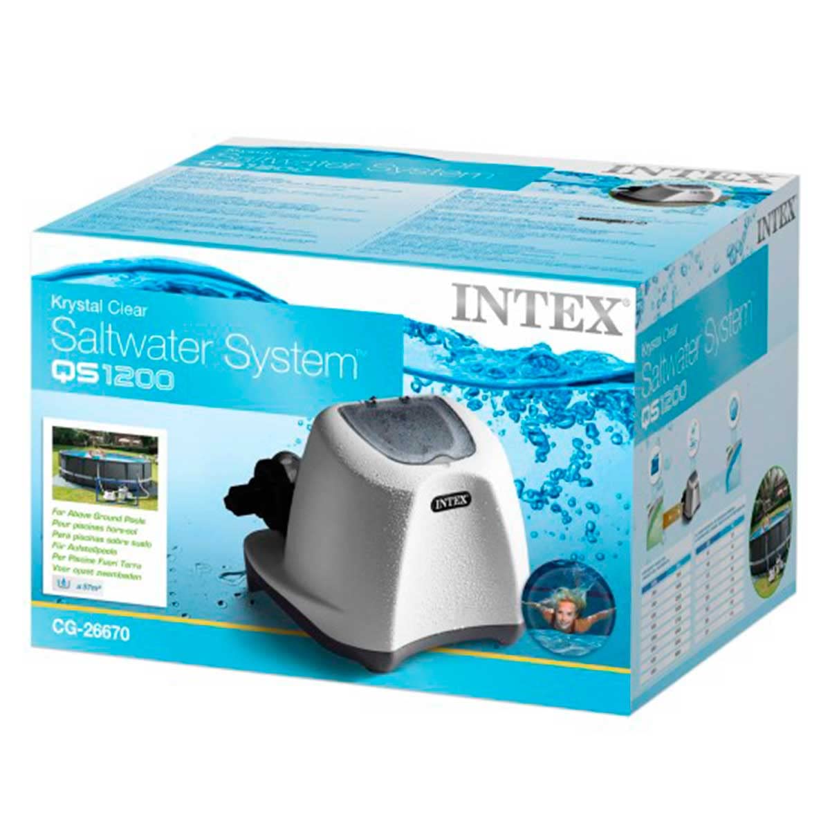 Intex Generator Chloru, Biało/Szary