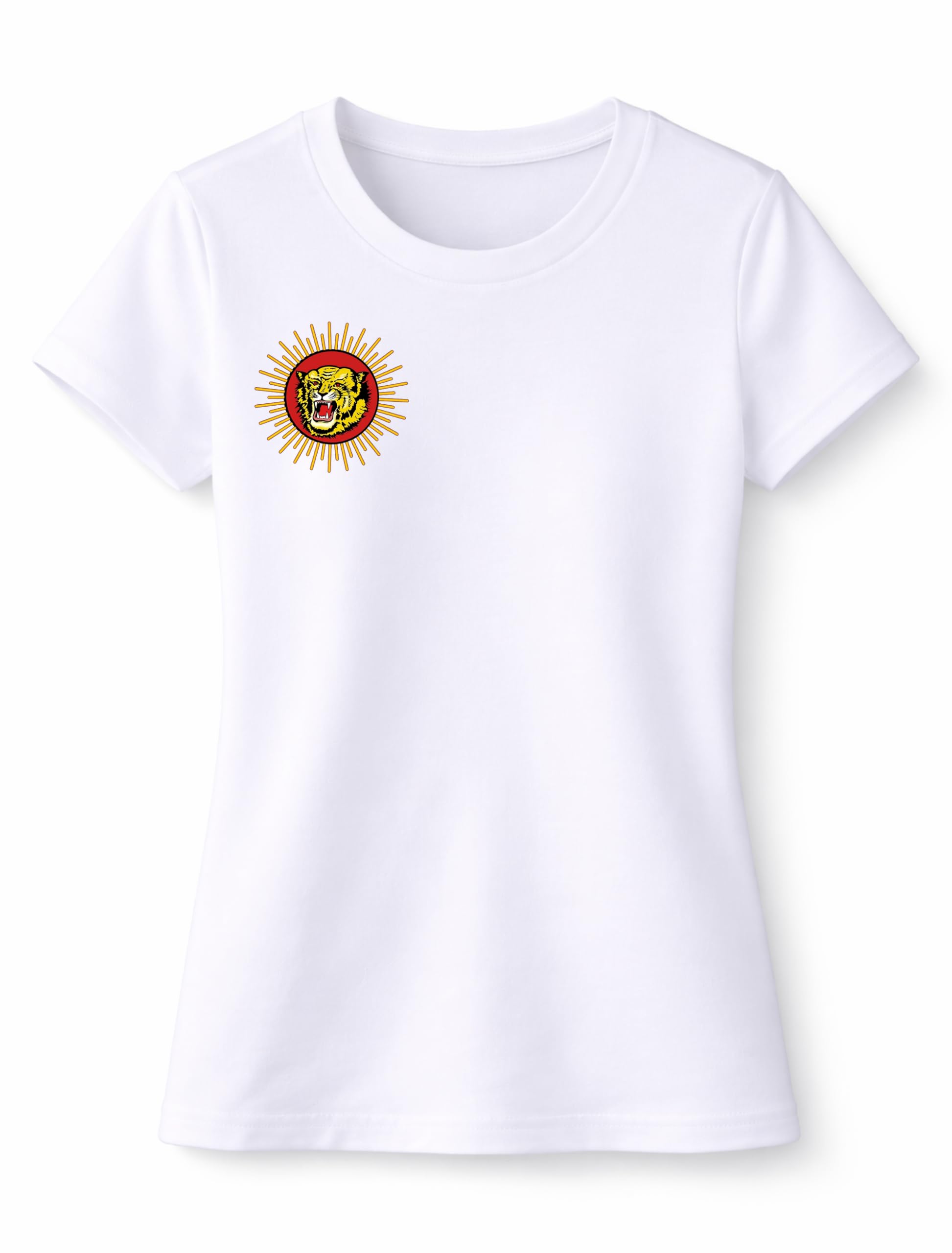Buy VEZTYLE NTK Logo Cotton T-Shirt for Women (in, Alpha, S
