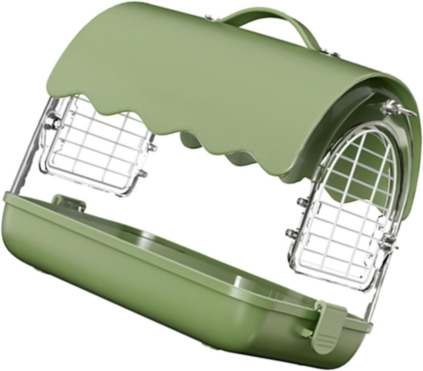 Acrylic Bird Carriers Suit Small Bird Cage Garden Security Parrots Enclosure for Lovebird Parrots Swallow Goldfinches