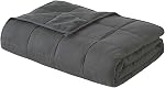 Weighted Blanket 10 Pounds Twin Size, Cooling Blanket for Hot Sleepers, Soft Bed Blanket Universal to All Seasons, 48''x72'' 10 LBS, Water Blue