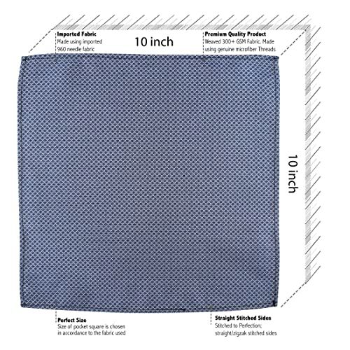Image of Kovove The Essentials Checkered Pocket Square For Men