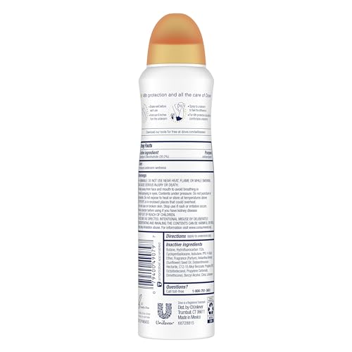Dove Teens Dry Spray Antiperspirant Deodorant Mango Sunshine 3.8 oz miniatura 2