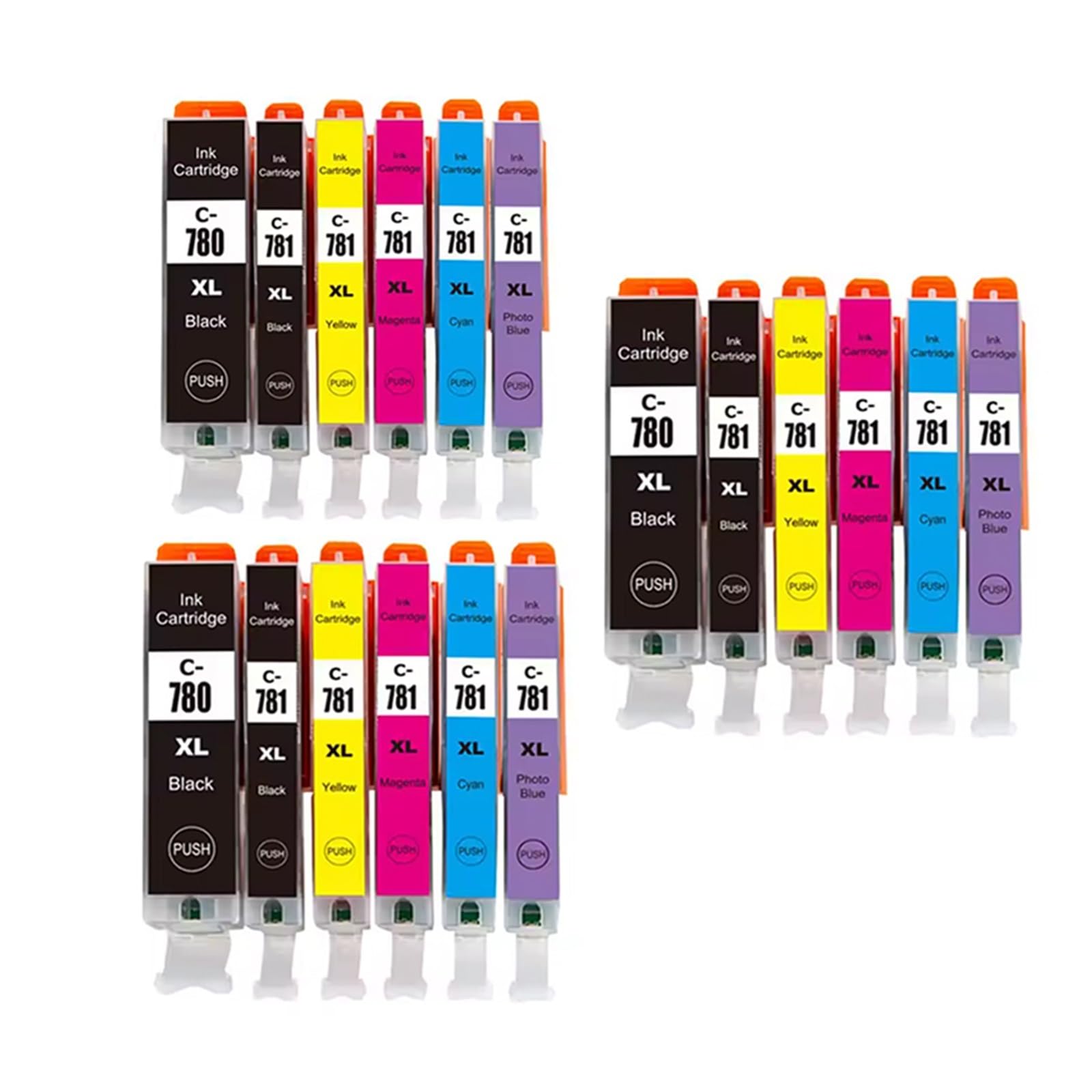 Cartuccia PGI-780 CLI-781 Compatibile con Canon PIXMA TS8170