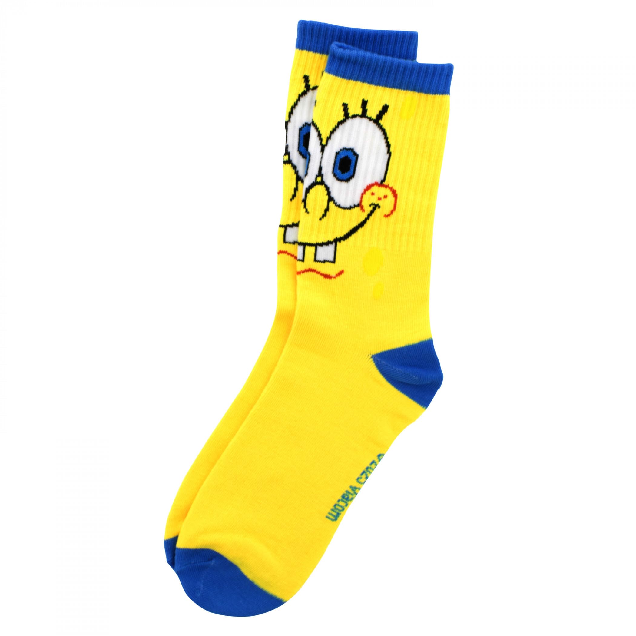 Berkshire Fashions SpongeBob SquarePants Big Smiles Crew Socks