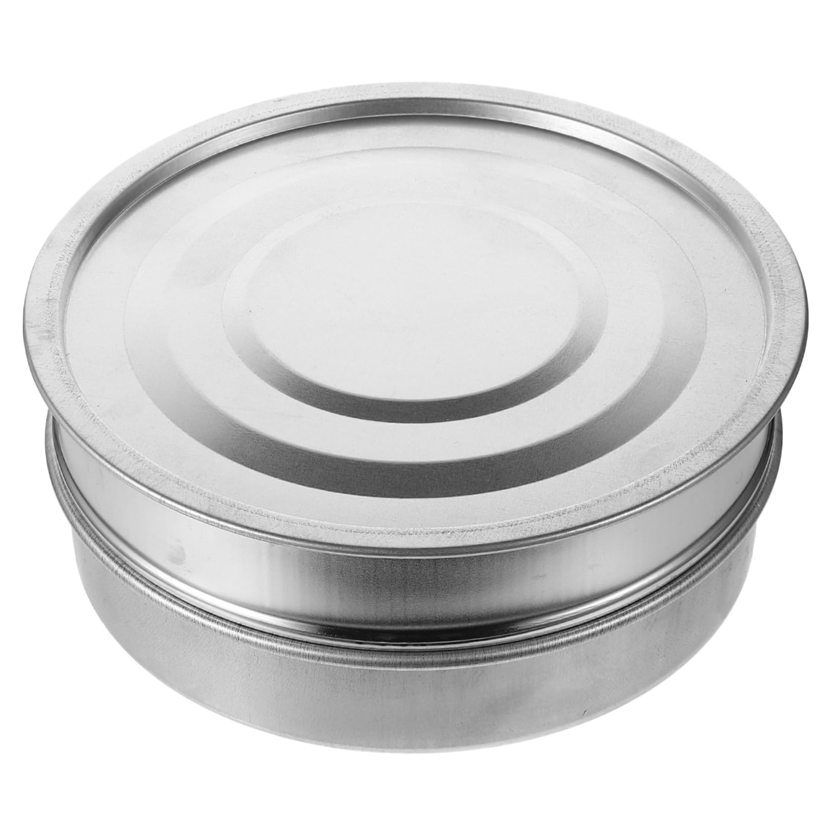 VANZACK Edelstahl Keimschale 20cm Standard Sieb 1 Satz Silber | Eisen und Zinkanteile, Kochbar, Hält Kleines Sicher Zurück, für Garten und Zuhause