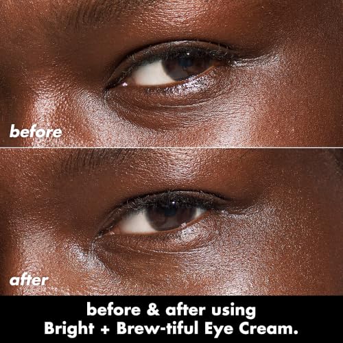 Image of e.l.f. SKIN Bright + Brew-tiful Eye Cream, Helps Brighten Appearance Of Undereye Dark Circles & Repair Puffiness, Vegan & Cruelty-Free
