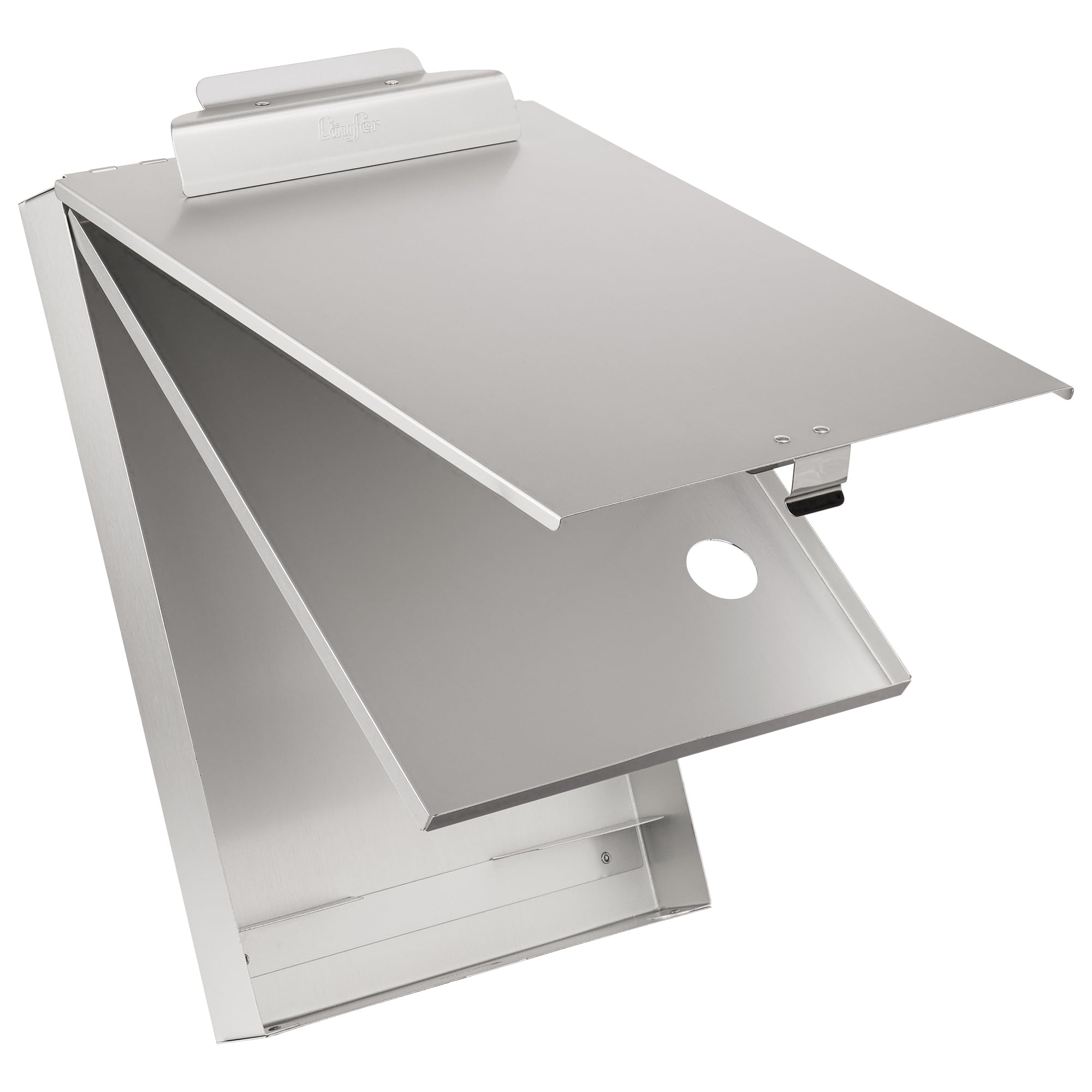 Läufer Schreibmappe Klemmbrett CruiserMate A4 Aluminium mit Dokumentenfach