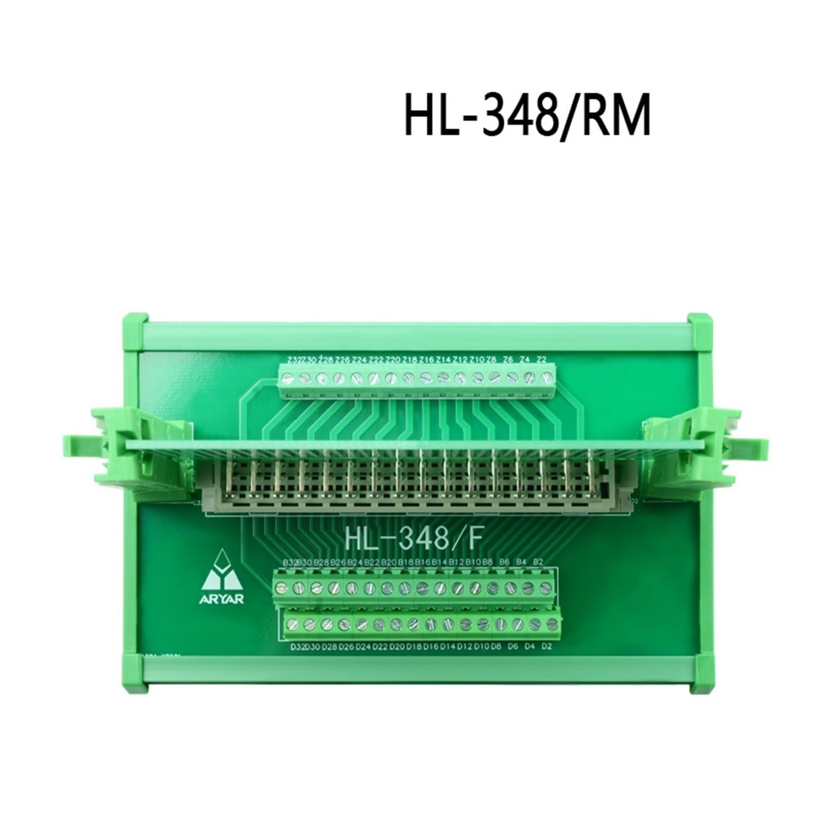 1 Uds Compatible 64/F48-módulo de enchufe Vertical de carril DIN de bloque de tarjeta enchufable