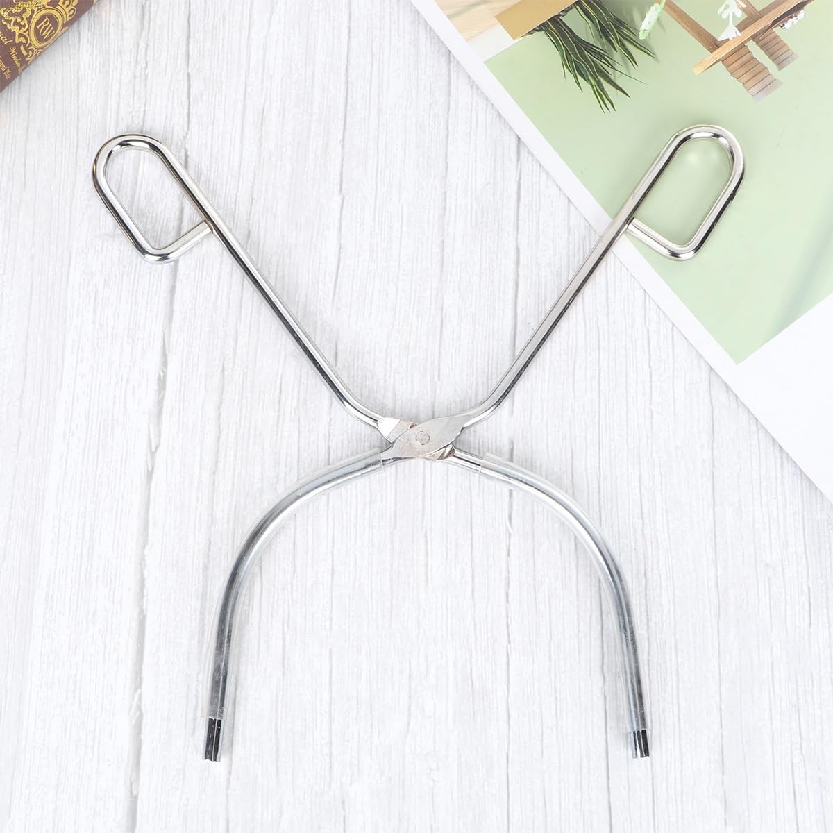 Pinze for crogioli in acciaio inossidabile - Pinze for palloni da laboratorio e morsetto for becher for una manipolazione sicura