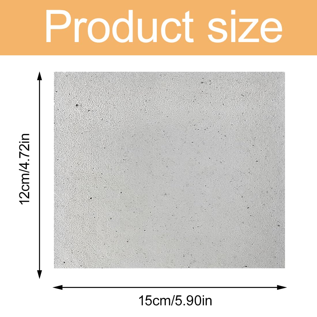 5 PCS Piastra di Mica per Forno a microonde,Mica per Microonde Universale Piastre per Forno a Microonde Accessori, Protezione per Forno a Microonde in Mica