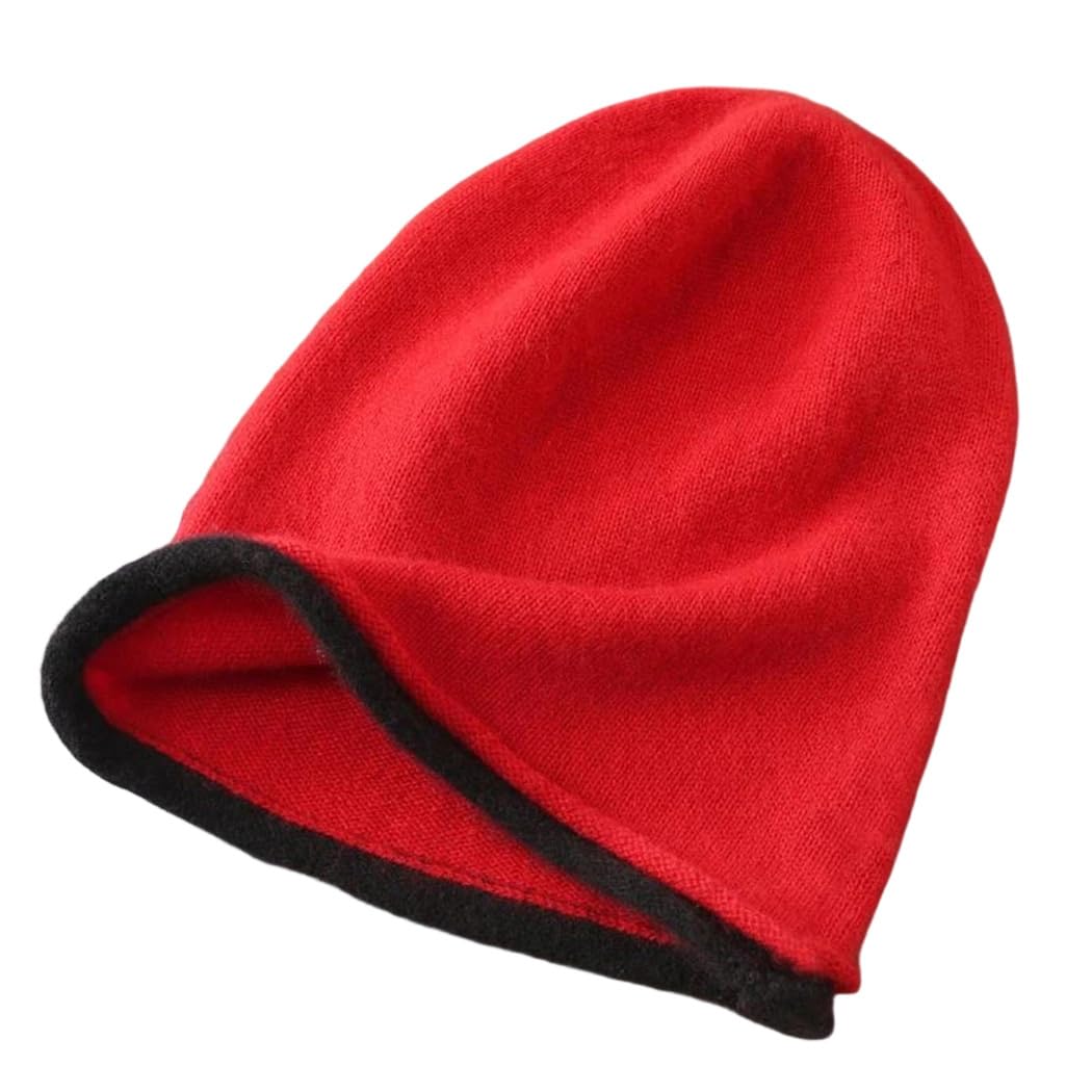 Bonnet laine mérinos femme doux et chaud qui ne gratte pas en hiver