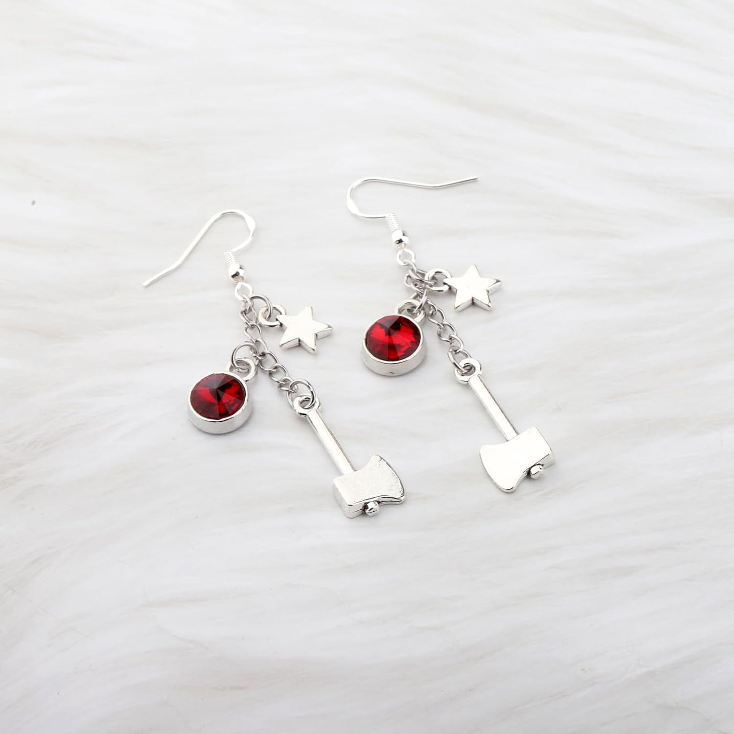 OKEYCH Horror Movie Inspired Gift Horror Fan Earrings Movie Fandom Jewelry Cosplay Merch - Image 5