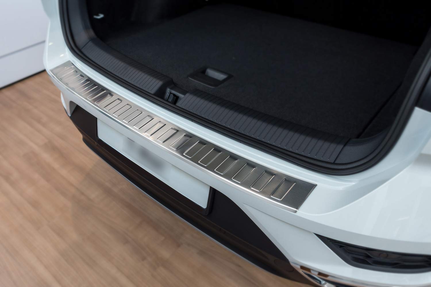 Protecteur De Pare-chocs De Porte Arrière, Plaque De Seuil, Plaques De Seuil, Autocollants, Accessoires De Voiture, Pour VW/Volkswagen T-ROC TROC 2018 – 2022