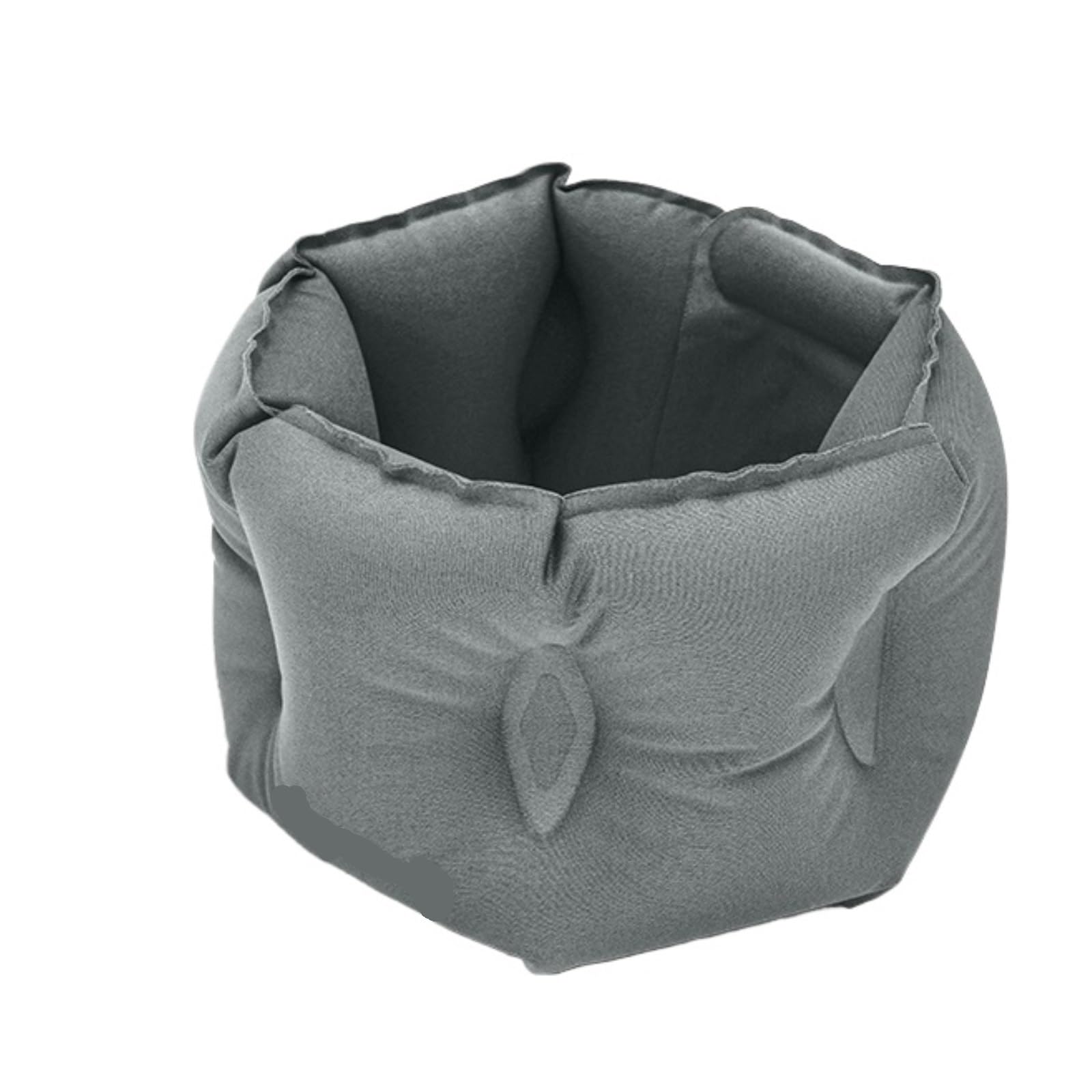 Cojin Cuello Viaje Almohada Inflable For El Cuello, Portátil, For Siestas, Viajes En Avión Almohada Avion(Grey)
