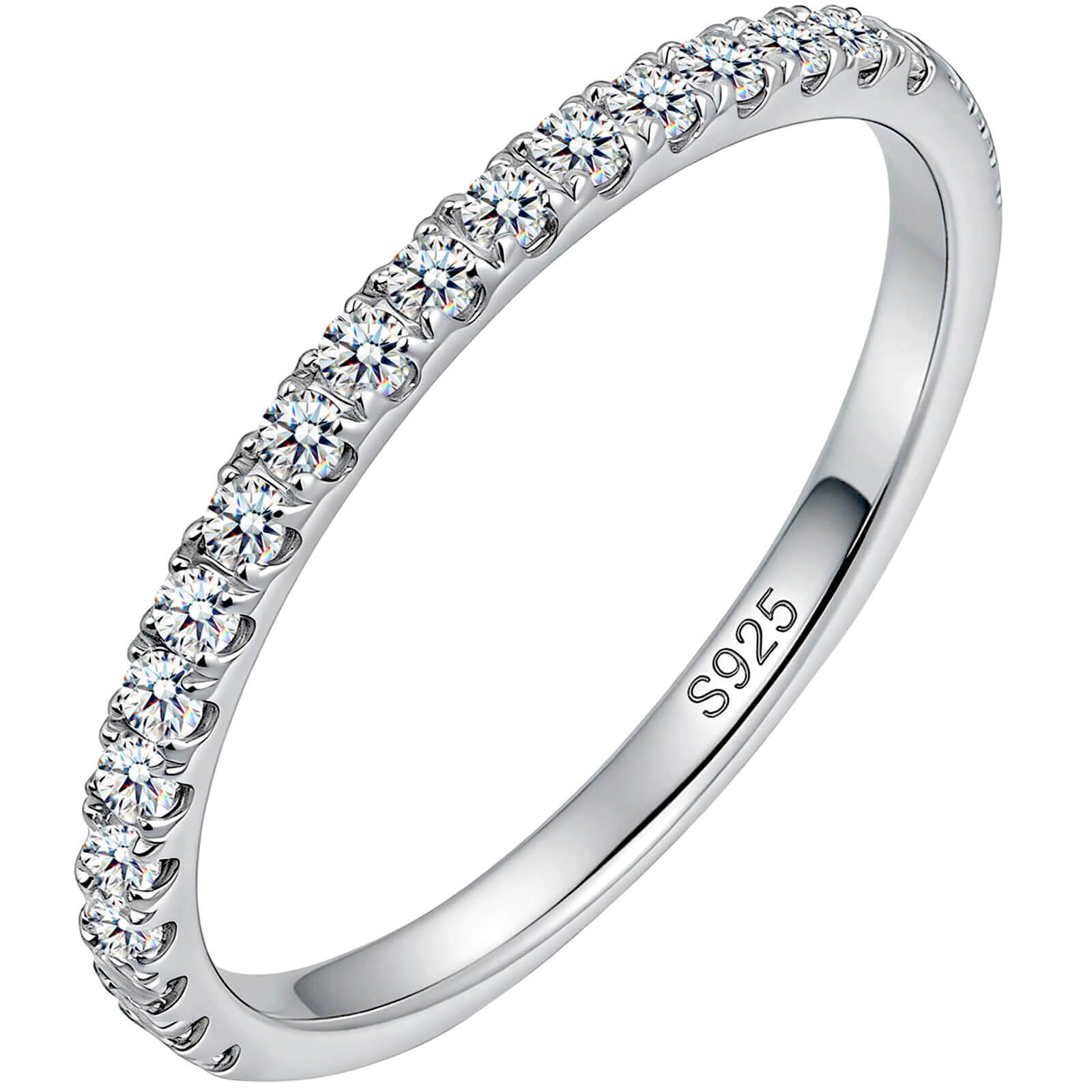 WES Moissanite Wedding Band