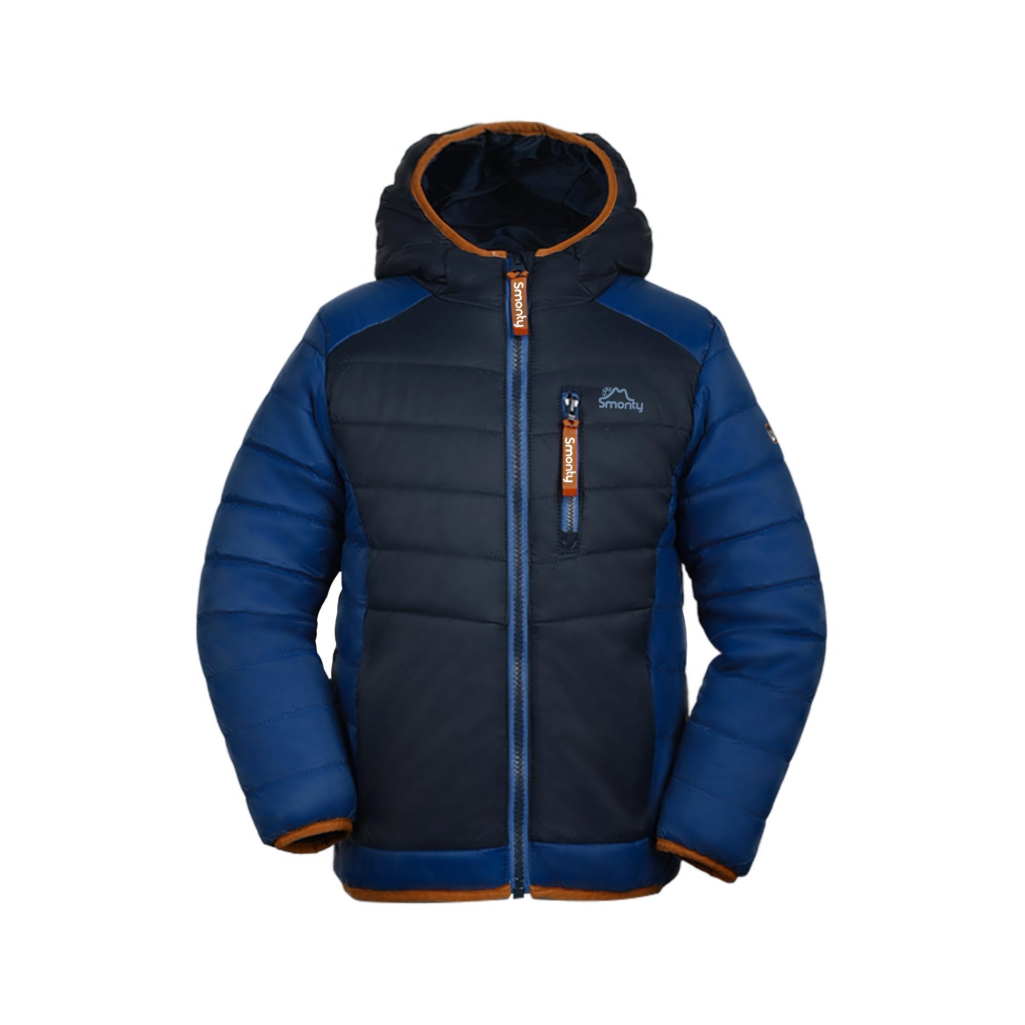 SMONTY Veste à matelassure pour enfants – Veste légère et résistante à l'eau pour garçons et filles avec joints soldés – Parfaite pour le printemps, l'automne, le camping, la randonnée et les voyages