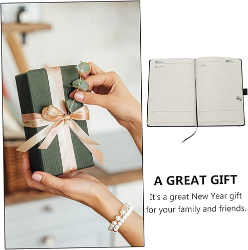 Miniatura 8 de MAGICLULU 2 Pcs 2022 Agenda Book Journal Notebook Planner Notebook 2022 Diary Notebook To- Do List Notebook Ruled Notebook 2022 Schedule Book