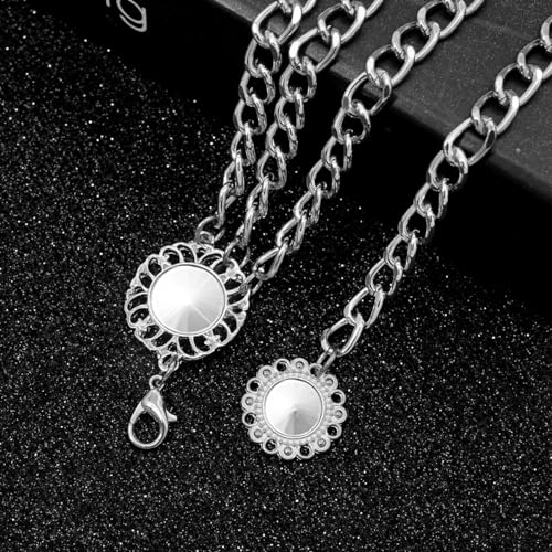 LIMHOO Multilayer Metal Waist Chain Long Tassel Chain Belt Belly Link for Women4