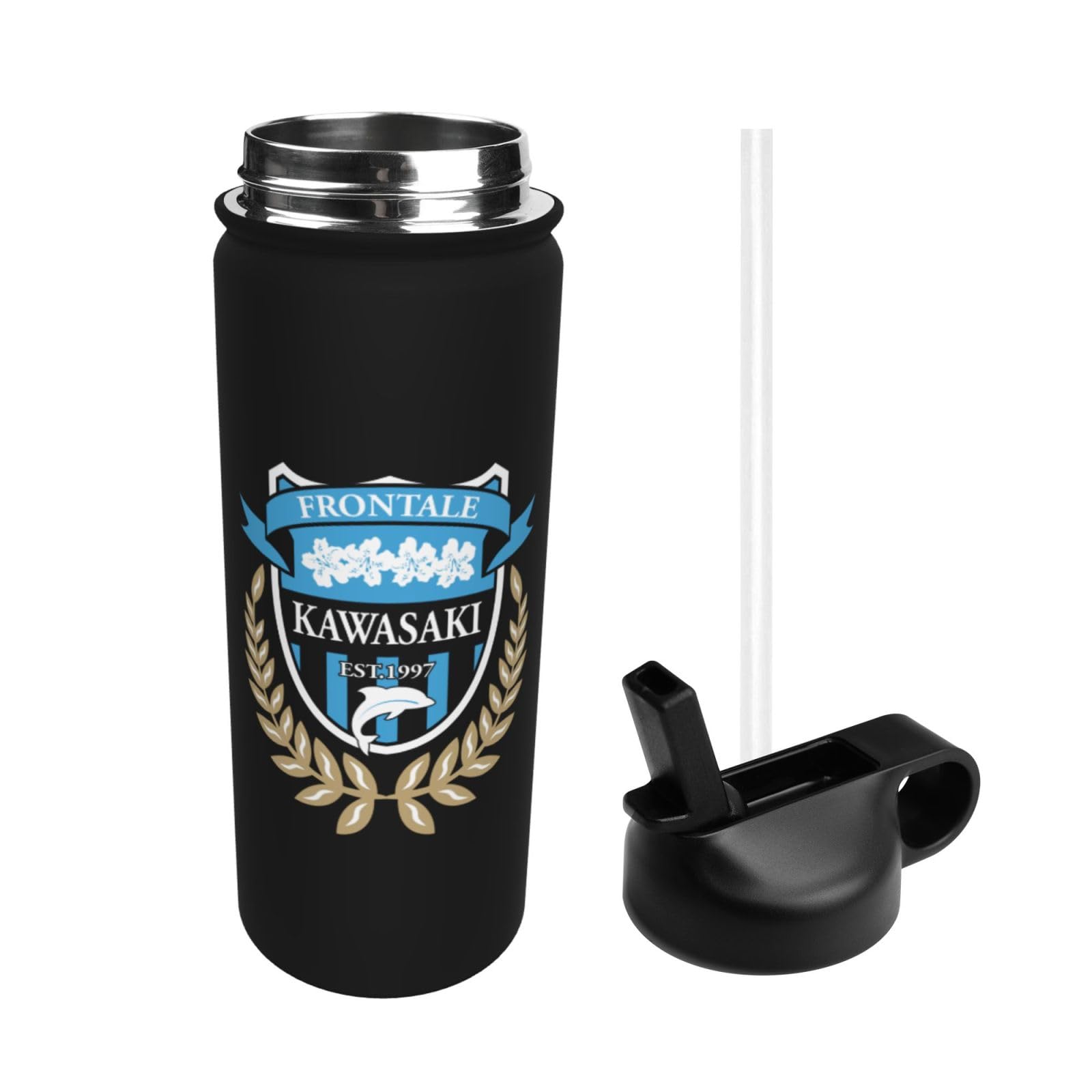 川崎フロンターレ　Hydro Flask ステンレスボトル Amazon.co.jp: スポーツ水筒 川崎フロンターレ ステンレスボトル
