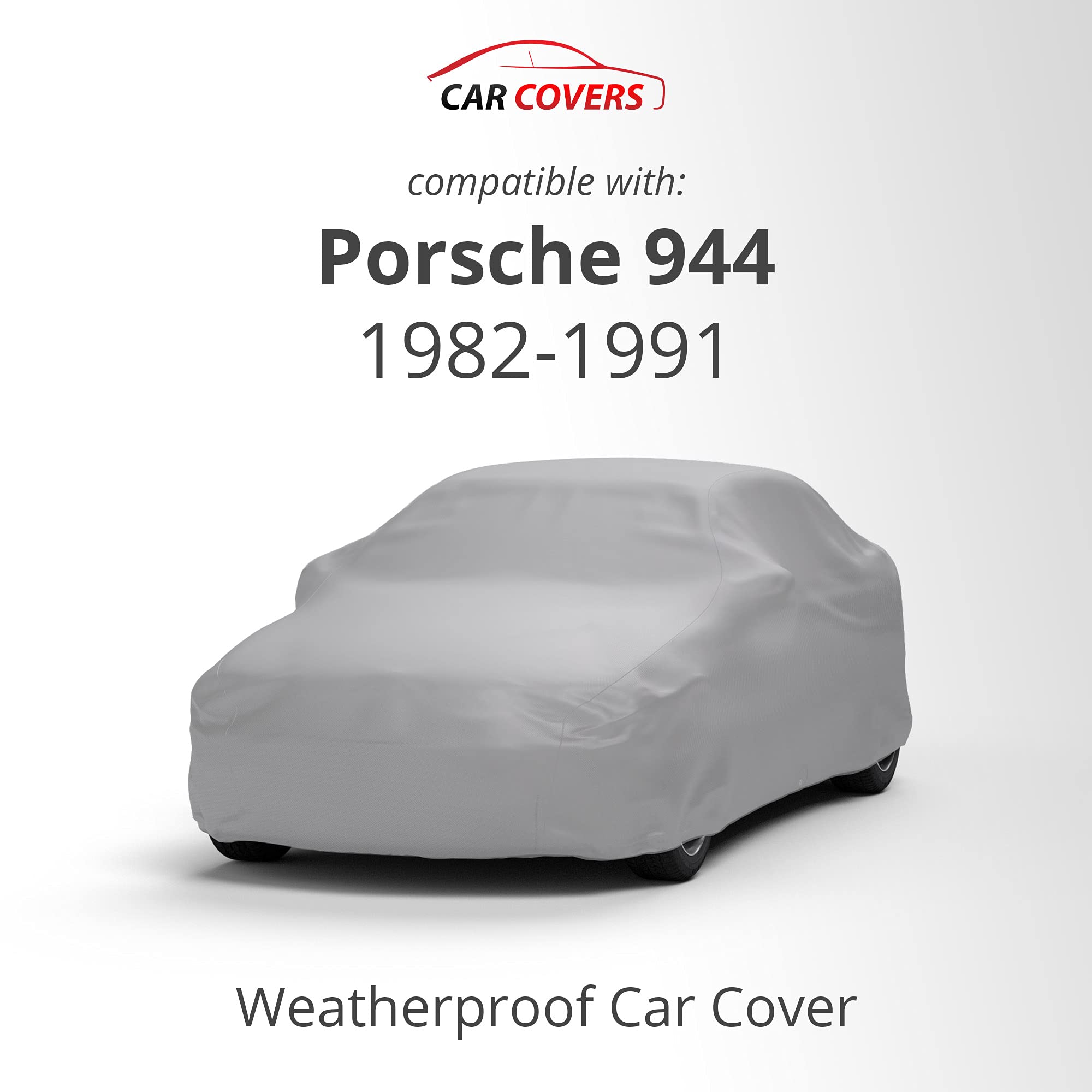 Car Covers Weatherproof Max Car Cover & Warranty Compatible with Porsche 1982-1991 944 – Outdoor Cover Theft Cable Lock Car Accessories Better Than Waterproof