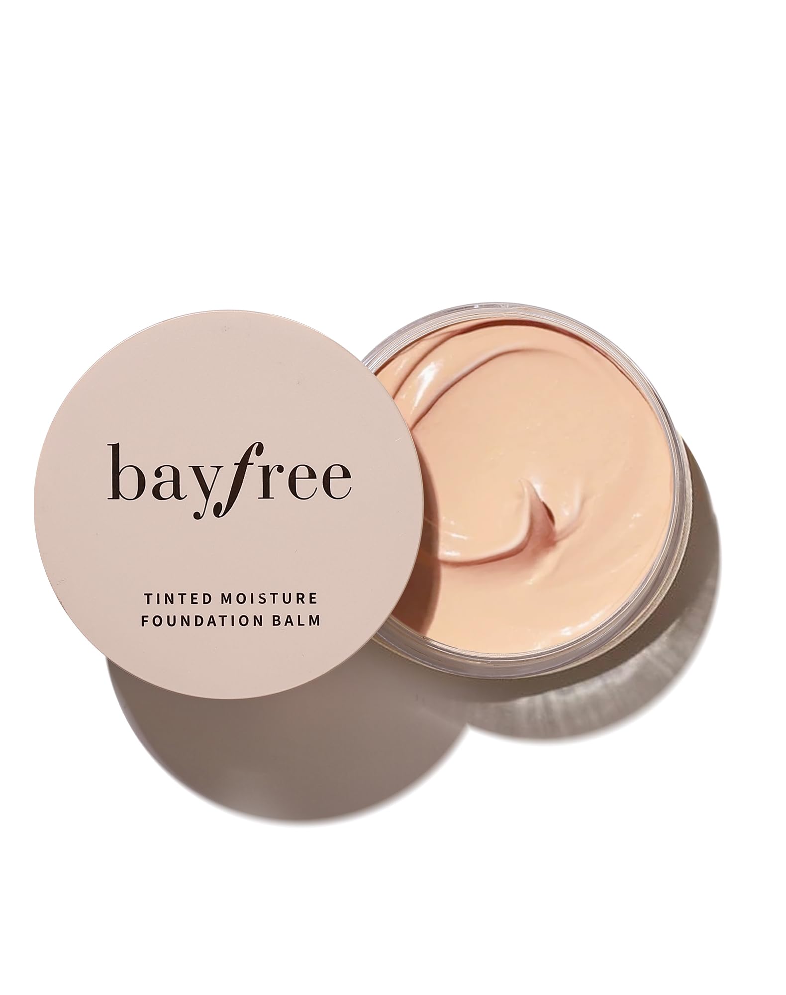 bayfree Tinted Moisture Foundation Balm, All-Day Wear Full Coverage Foundation, Hydrating & Weightless