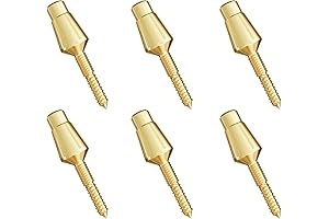 6-Pack Door Hinge Screws for Enhanced Security and Hinge Accessories