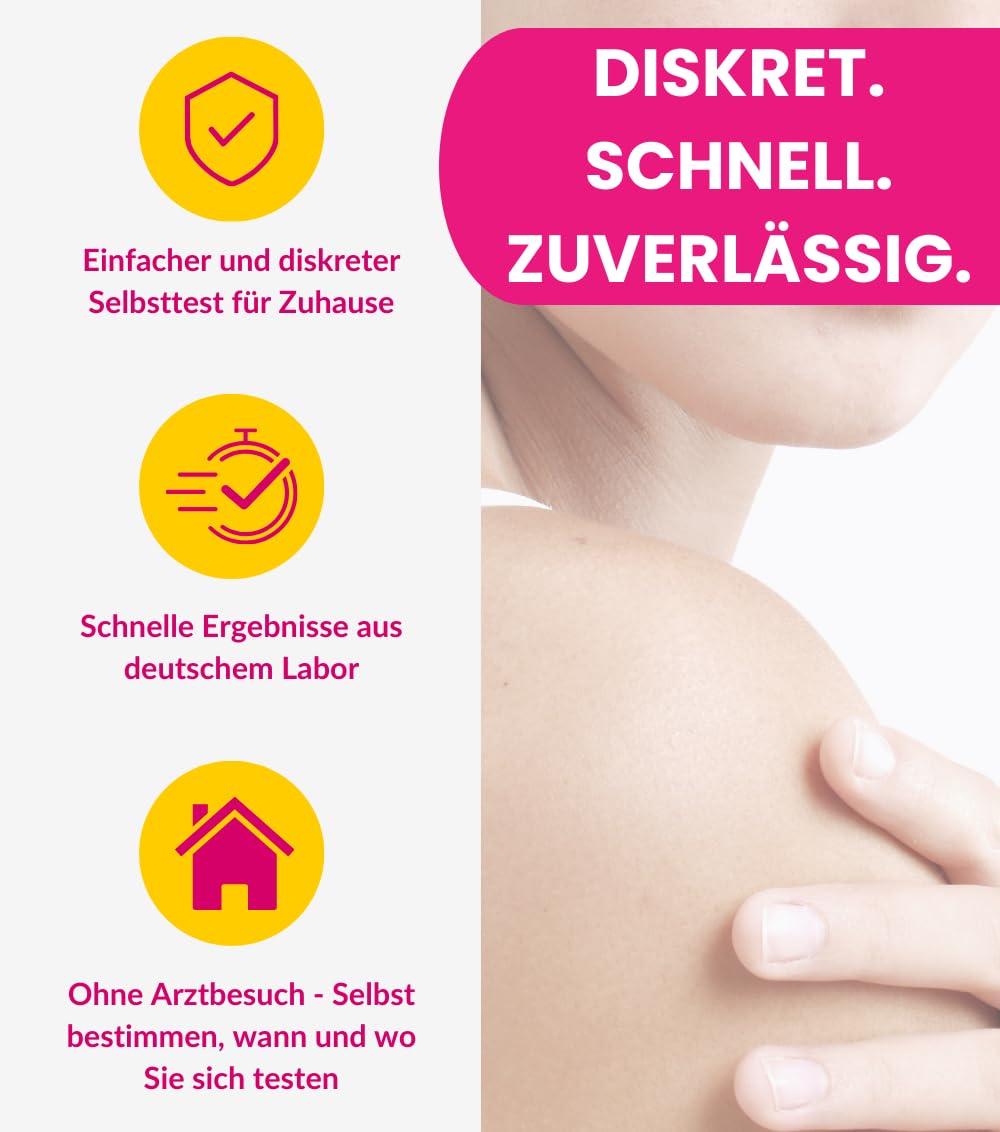 Selbst-Test auf 56 Erreger von Hautpilz, Penis-Pilz, Haarpilz, Fuß- oder Nagelpilz
