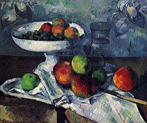 Lámina artística Still Life Fruit de Cezanne, calidez para tu hogar 2