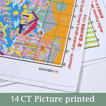 花　花瓶　十字刺繍　クロススティック　完成品 614RMRVBZ2L._UF350,350_QL50_.jpg