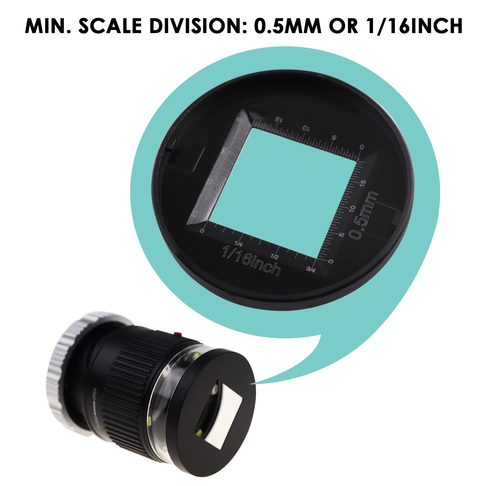 Lente d'ingrandimento 10X - LED illuminato, UV illuminato, lunghezza focale regolabile, lente d'ingrandimento per gioielli tessili monete francobolli bordo gemme