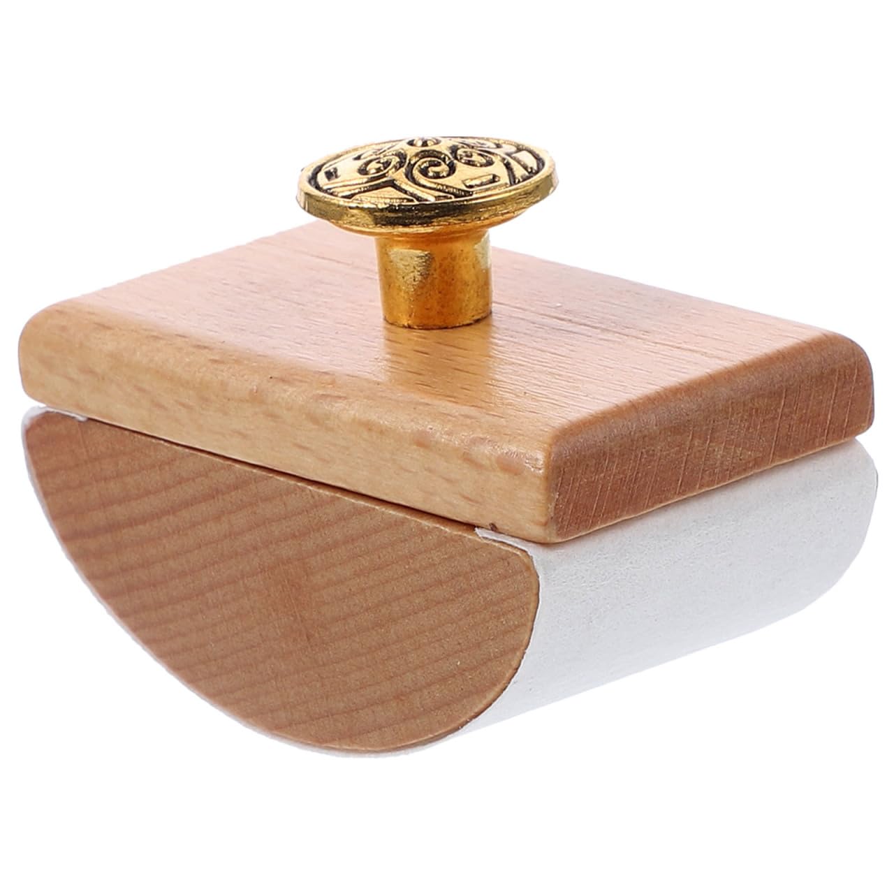 NUOBESTY Portable Rocker Blotter Ink Absorber Quick Drying Tool for Fountain Pen and Stamp Pad Office Stationery 1.97X1.46X1.18In