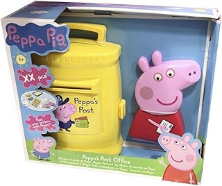 Peppa Pig, Buzón de Juguete Peppa Pig para Niños, Cartas y Sellos Incluidos, Juego para Mayores de 3 años, (CyP Brands)