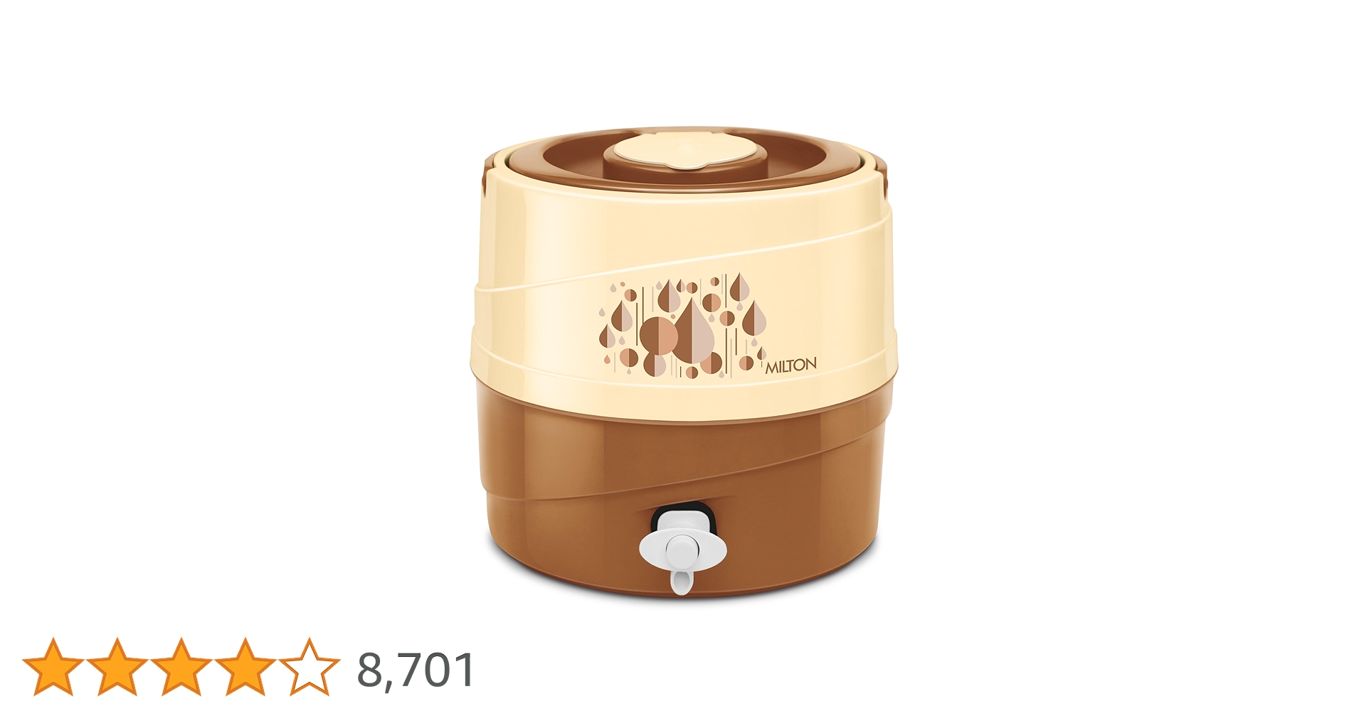 Milton Kool Rover 7 Water Jug PU Insulated, 5.3 litres, BPA Free