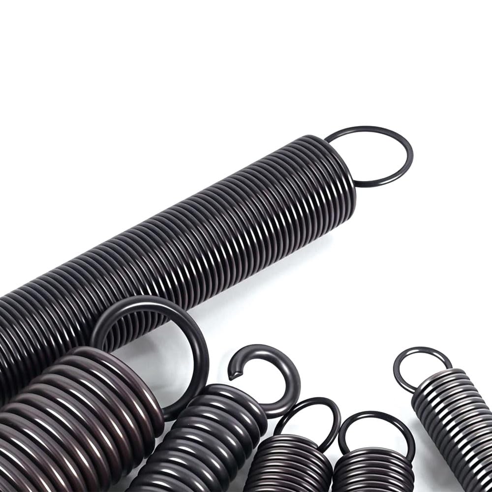 Molla di tensione in acciaio da 200 mm con ganci, filo da 3 mm, diametro esterno 24 mm, durevole e affidabile per progetti fai da te per uso industriale