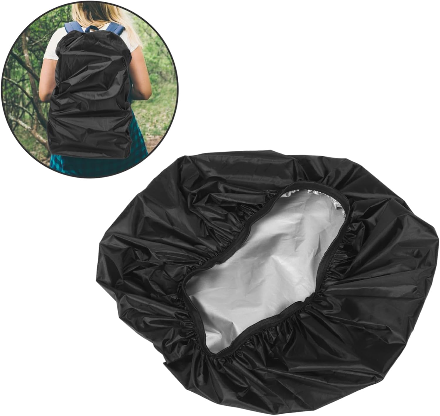 Backpack Rain Cover -Frost for Hiking Camping and Outdoor Activities Lightweight and Reusable Design for Various Backpack Approx