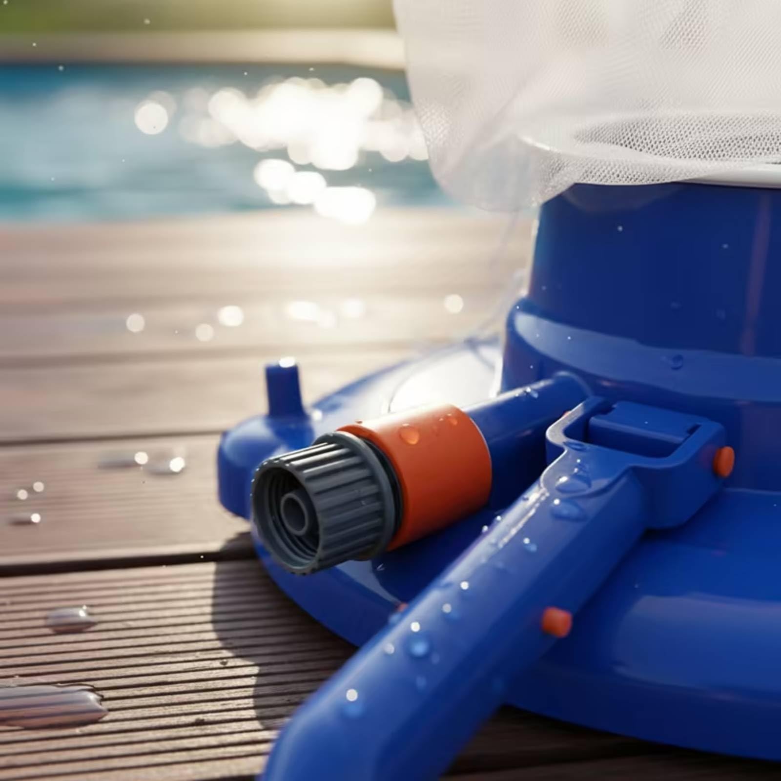Testata Aspiratrice con Versatile Testa Aspirafango Resistente Accessorio per Piscina, Spa