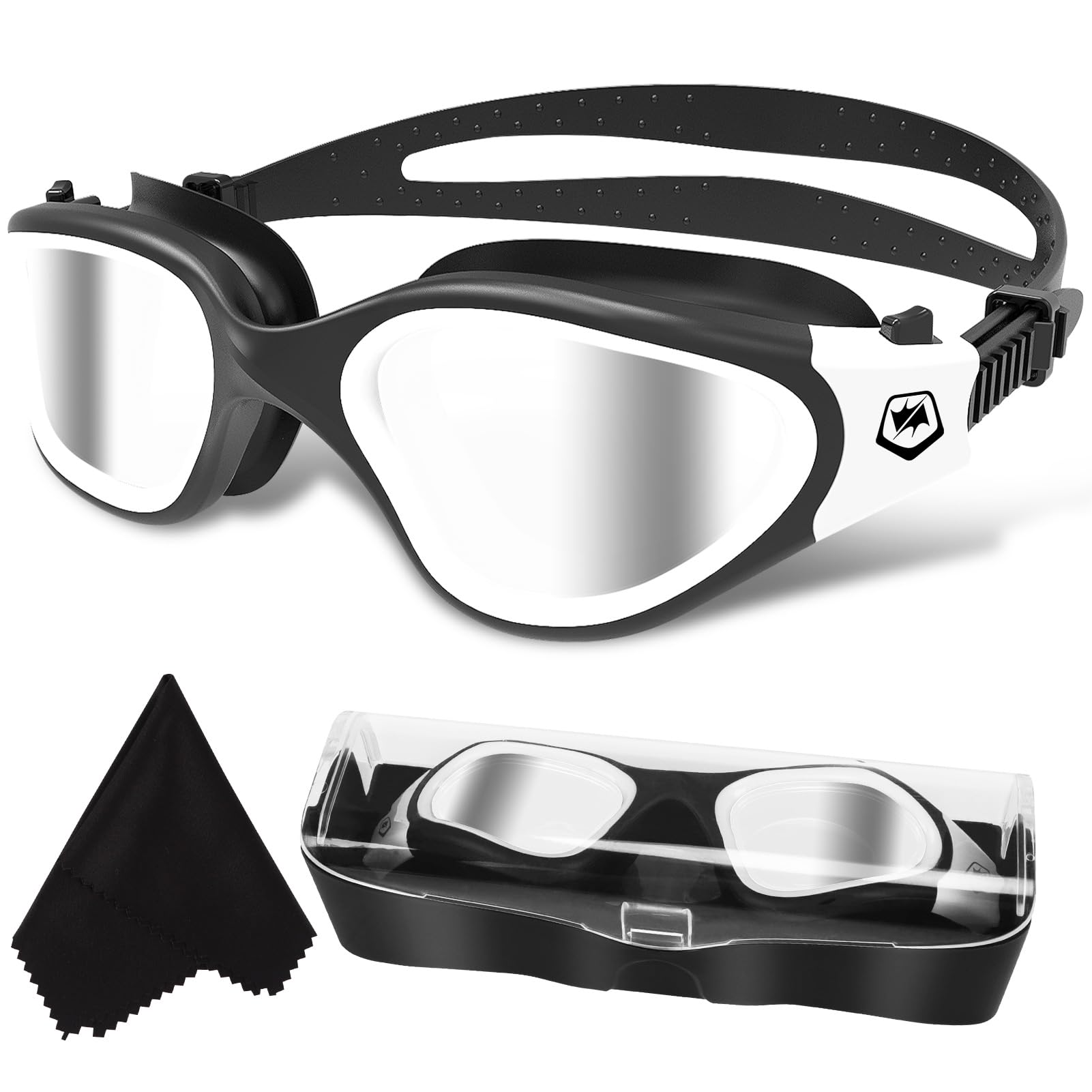 WIN.MAXPolarized Swimming Goggles Swim Pool Goggles Anti Fog Anti UV No Leakage Clear Vision for Men Women Adults Teenagers