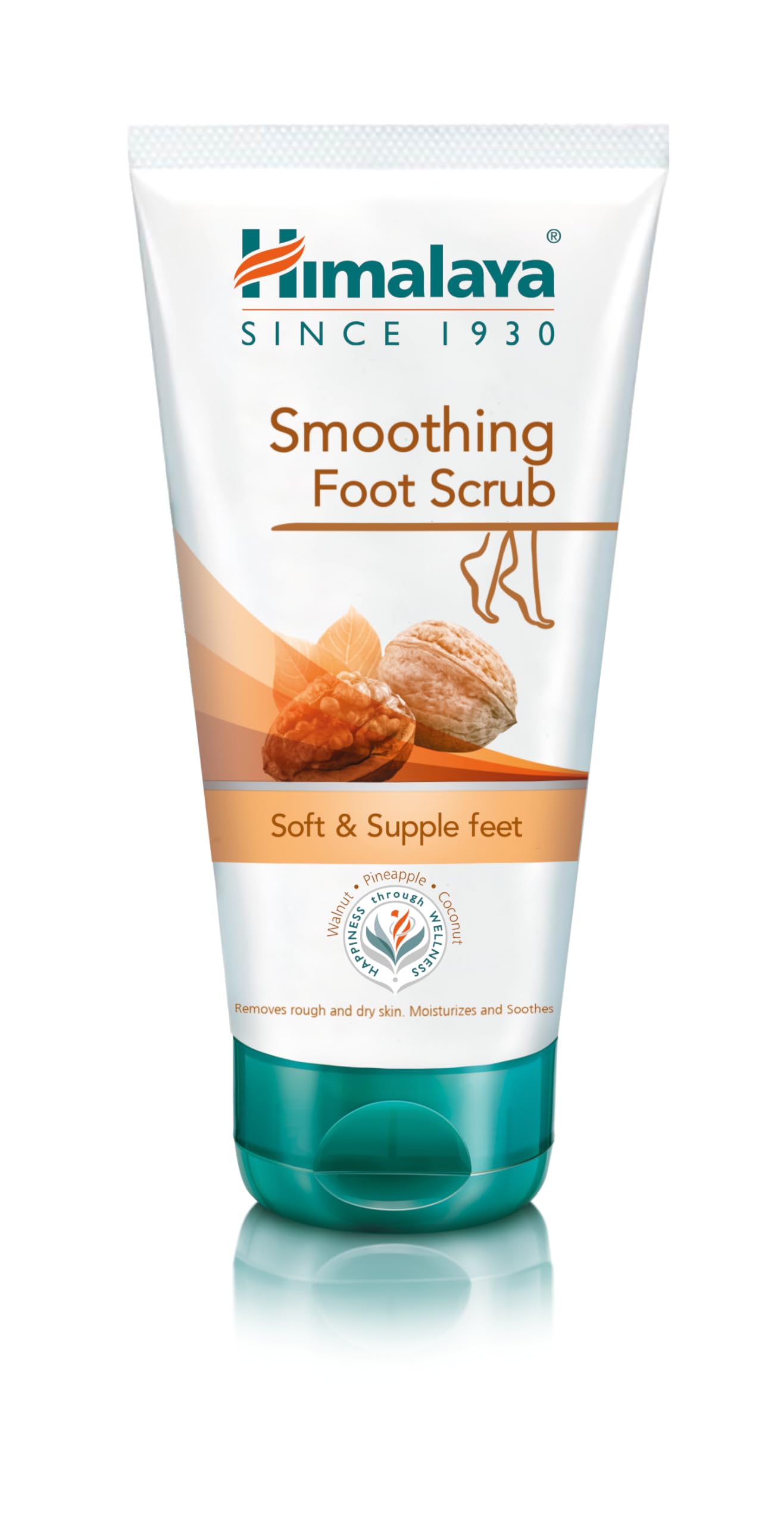 Herbals Smoothing Foot Scrub with Walnut, Coconut, Pineapple and Aloe Vera- 150ml