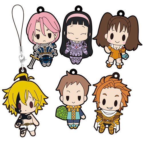 Amazon.co.jp: D4 七つの大罪 ラバーストラップコレクション Vol.2 BOX