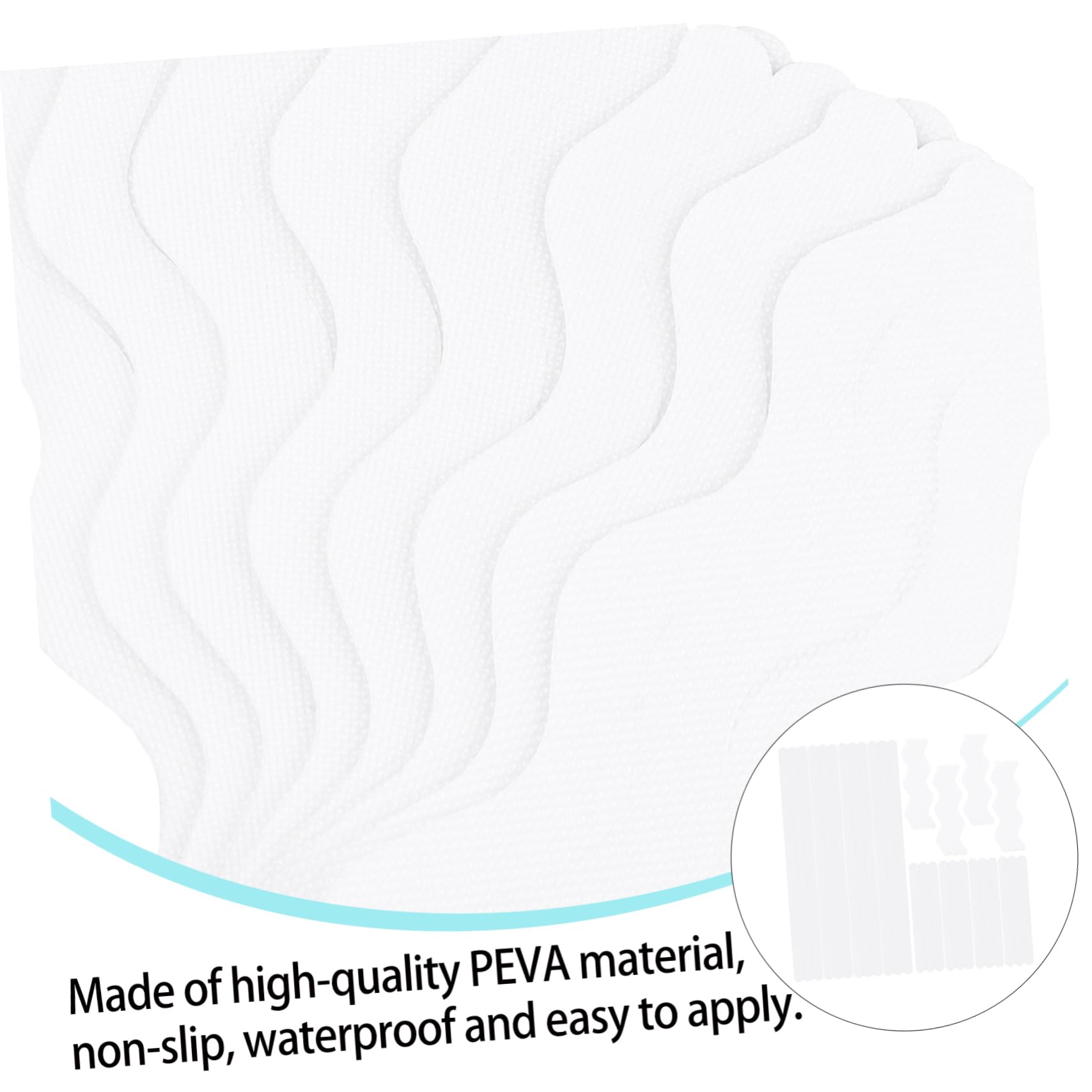 Housoutil 144pezzi Pz Adesivi Antiscivolo per Bagno e Scale Strisce Resistente all Usura per Sicurezza Famigliare Completo