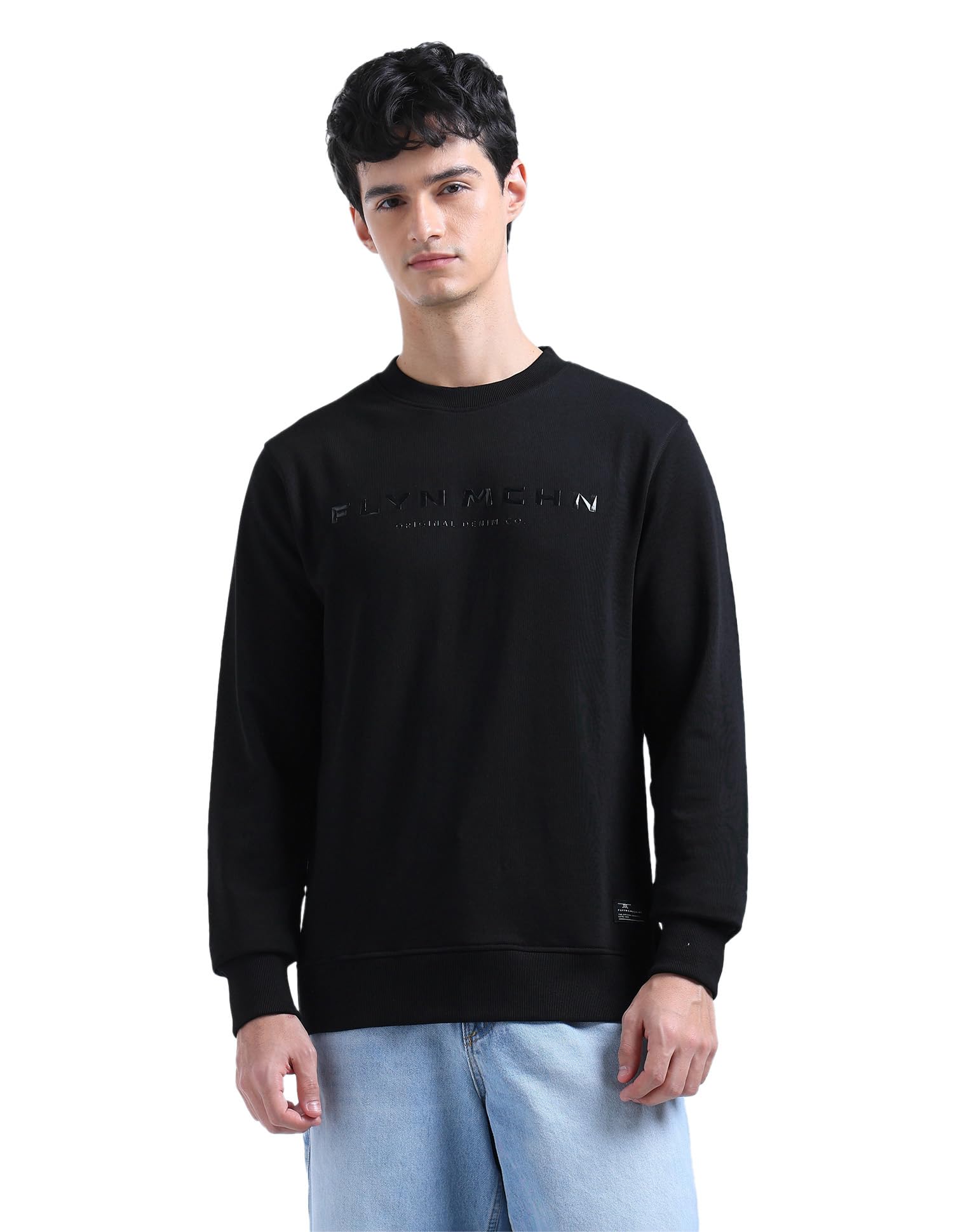 flying machine Men's Regular Fit Sweatshirt| Printed-picture-29
