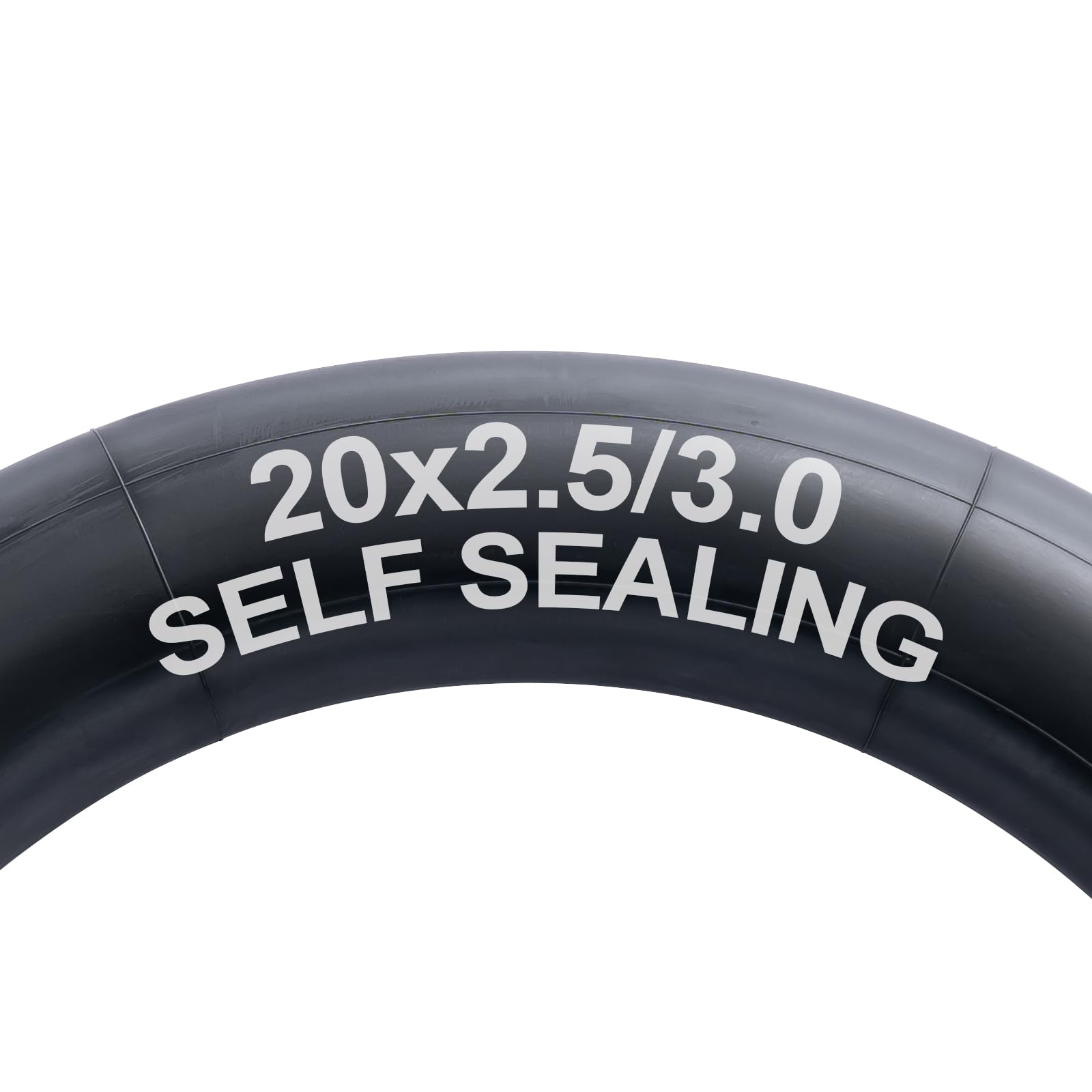 YunSCM 2-PCS 64/76-406 Tubi bici pesanti 20x2.5/3.0 Tubi autosigillanti AV32mm Valvola Schrader Riparazione super automatica, resistente alle forature, compatibile 20x2.50/2.80/3.0 Tubi MTB Bike Fat